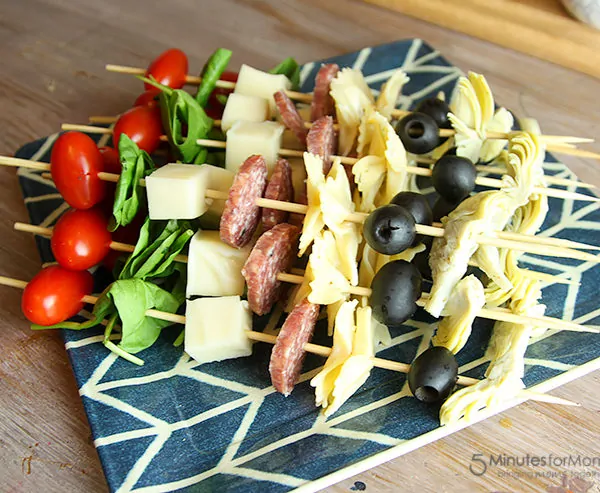 Antipasto Skewers Appetizer Recipe