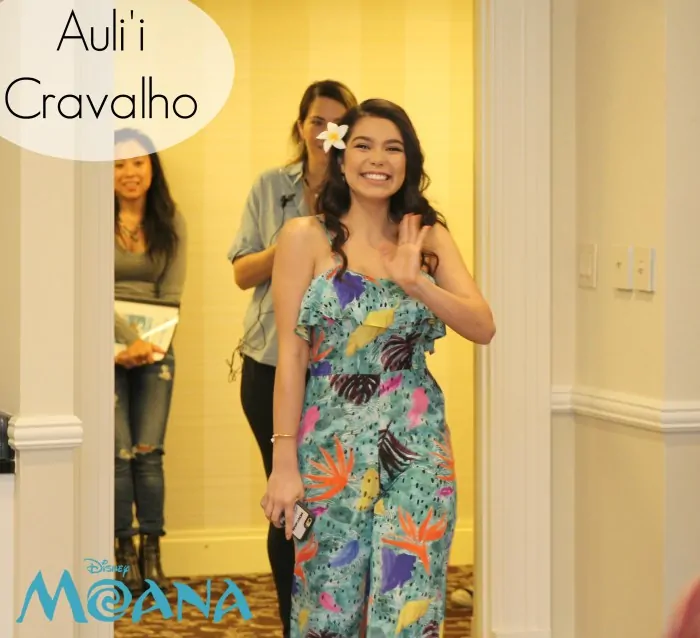 Auli'i Cravalho voices Moana