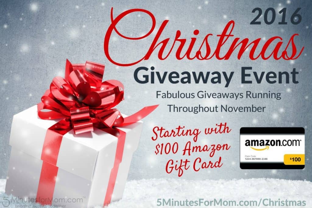 Christmas Giveaway Event 2016 Starting With 100 Amazon Gift Card