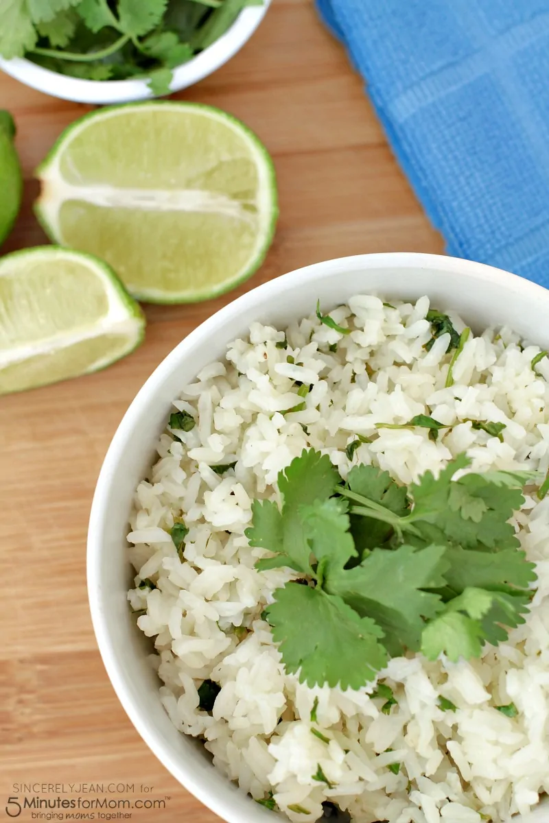 5 Ingredient Cilantro Lime Rice