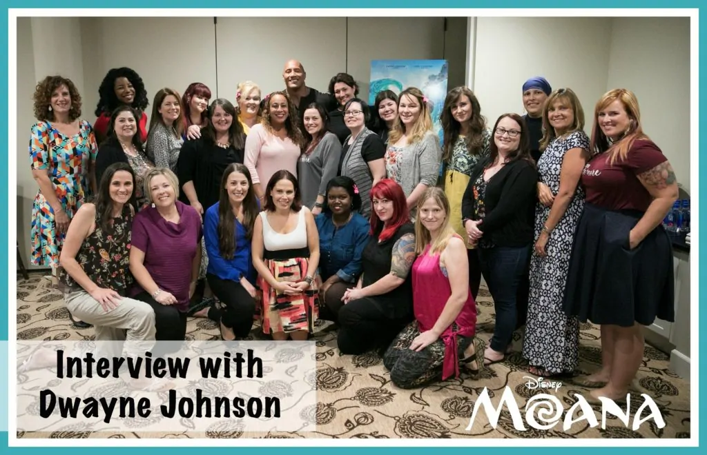 Exclusive Blogger interview with Dwayne Johnson of Disney's Mona