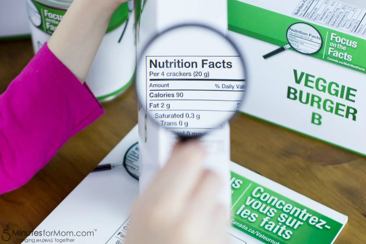 Focus on the Facts - Nutritional Facts Table