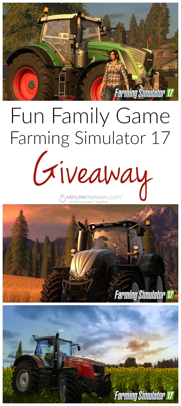 Fun gift idea - Farming Simulator 17 - Play it together as a family - Giveaway