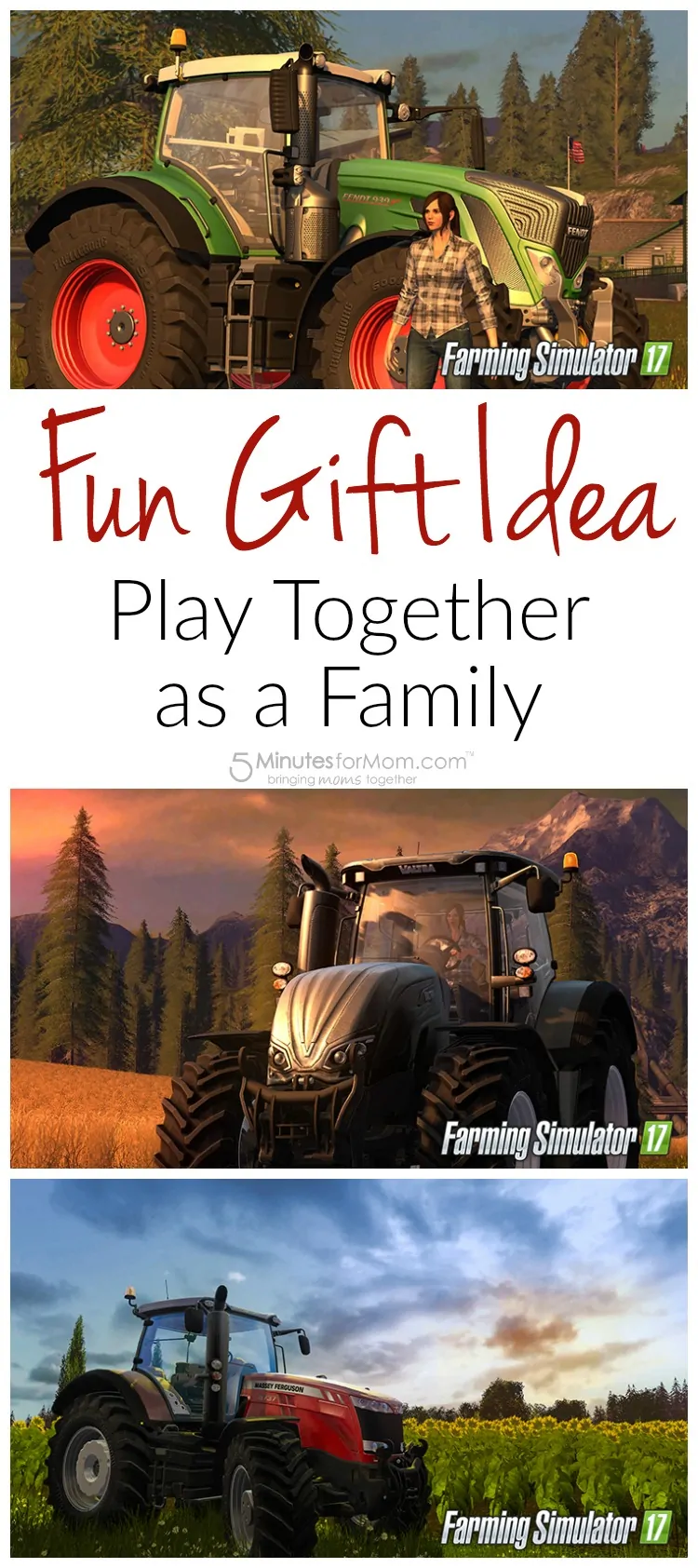 Fun gift idea - Farming Simulator 17 - Play it together as a family