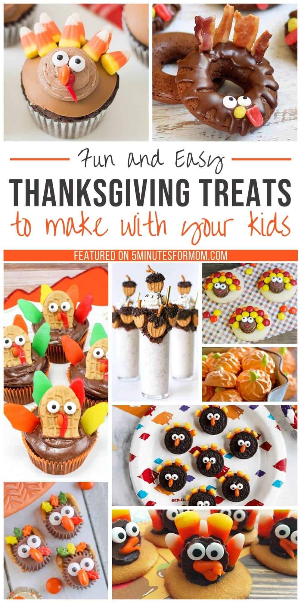 Fun Thanksgiving Treats to Make with Your Kids