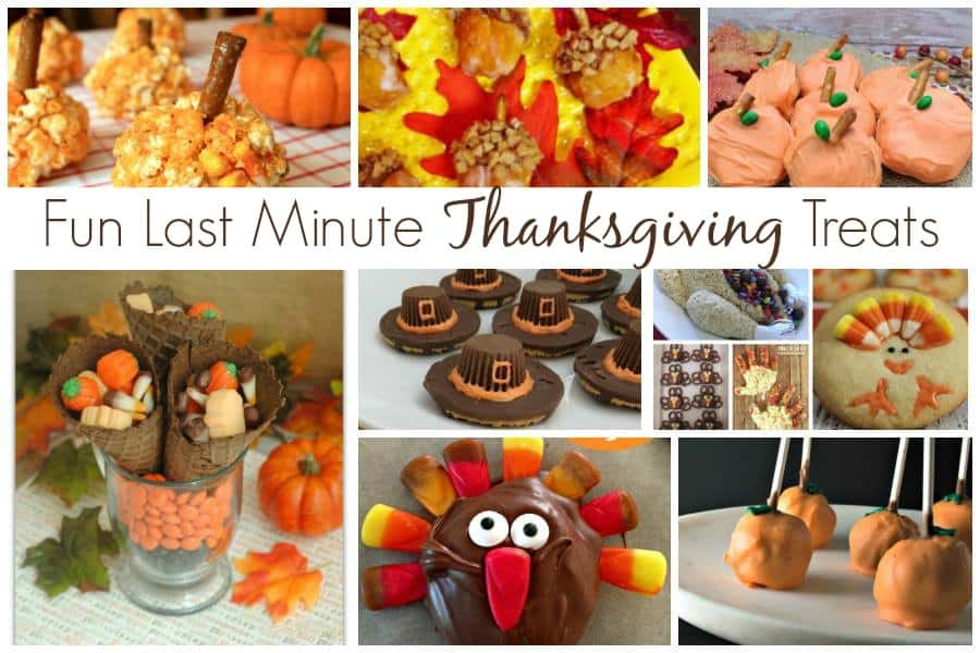 Fun Last Minute Thanksgiving Treats and Delicious Dishes Recipe Party