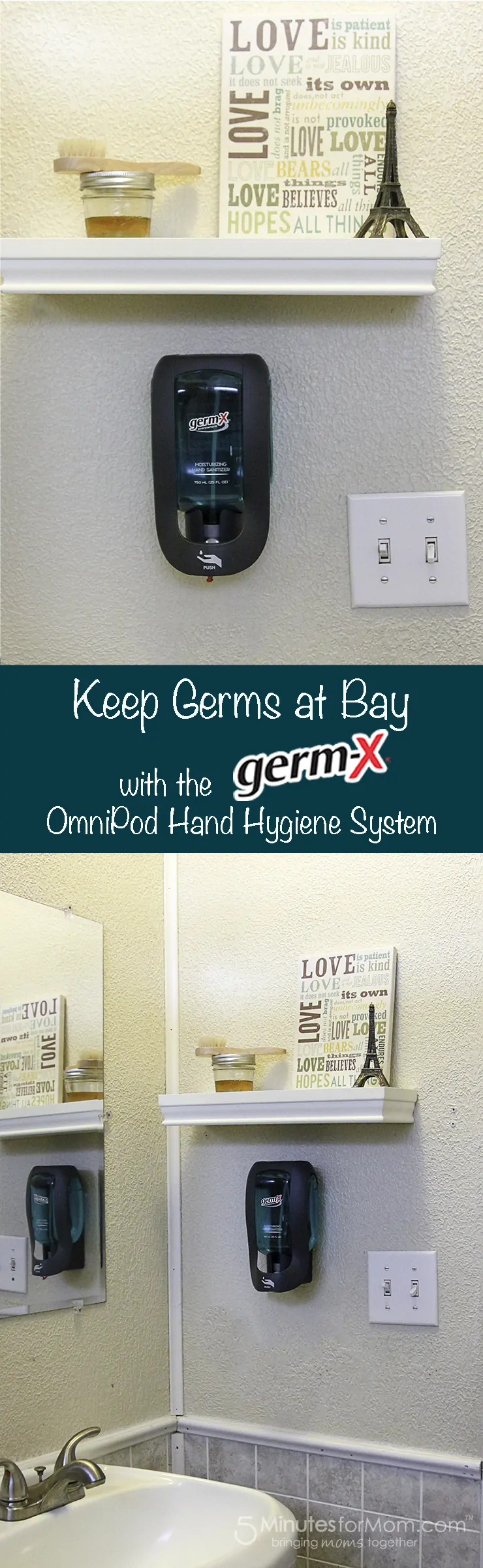 Keep Germs at bay with the Germ-X OmniPod Hand Hygiene System