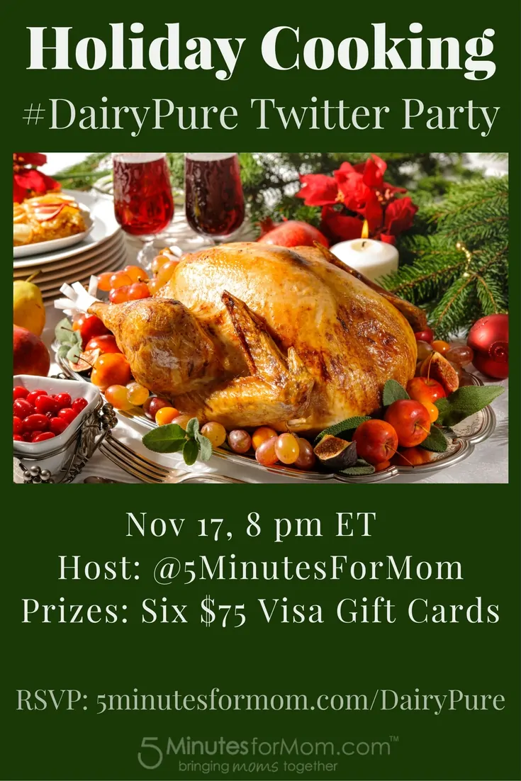 Holiday Cooking Hotline DairyPure Twitter Party