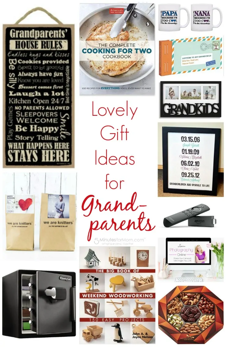 Lovely gift ideas for grandparents