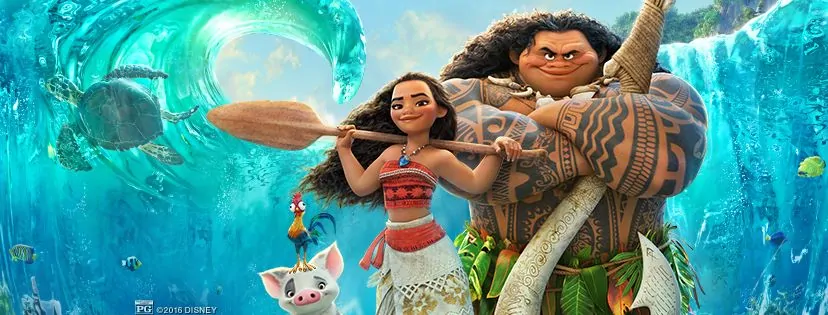 Moana and Maui