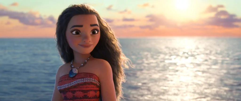 MOANA is an adventurous, tenacious and compassionate 16-year-old who sails out on a daring mission to save her people. Along the way, she discovers the one thing she's always sought: her own identity. Directed by the renowned filmmaking team of Ron Clements and John Musker ("The Little Mermaid," "Aladdin," "The Princess & the Frog") and featuring newcomer Auli'i Cravalho as the voice of Moana, Walt Disney Animation Studios' "Moana" sails into U.S. theaters on Nov. 23, 2016. ©2016 Disney. All Rights Reserved.