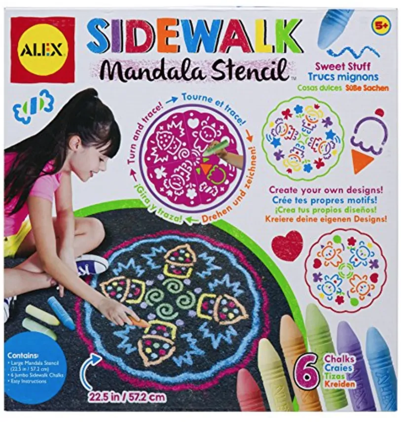 Sidewalk Mandala