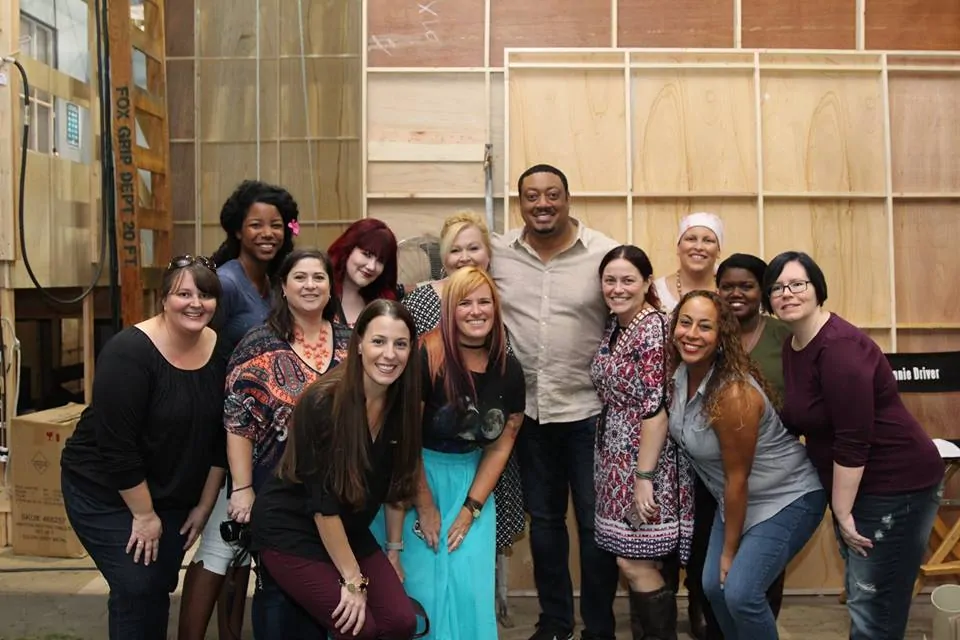 Blogger Group with Cedric Yarbrough