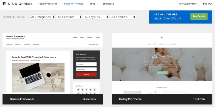 StudioPress Themes