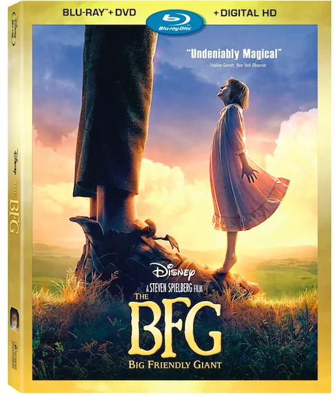 The BFG Blu-Ray is out now with bonus features