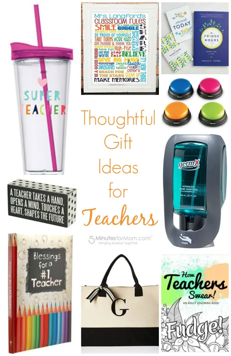 Thoughtful gift ideas for teachers