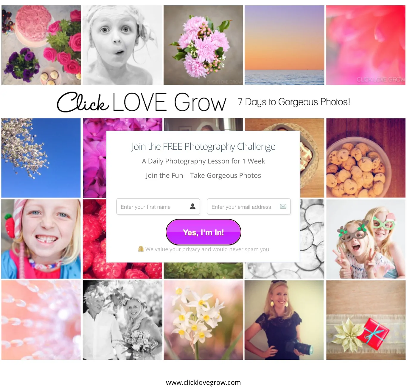 Click Love Grow Photography Challenge