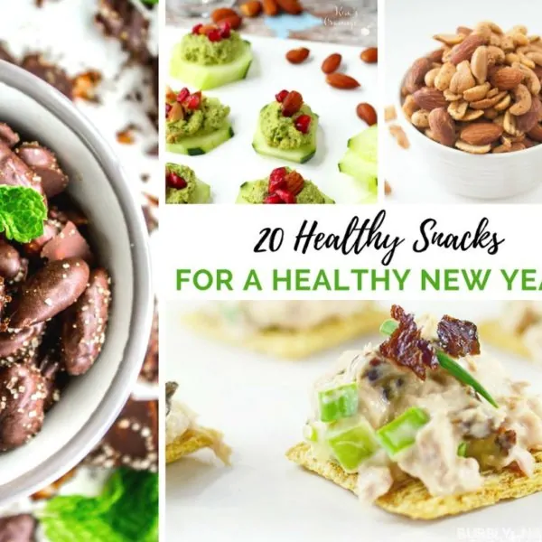 20 Healthy Snacks For a Healthy New Year