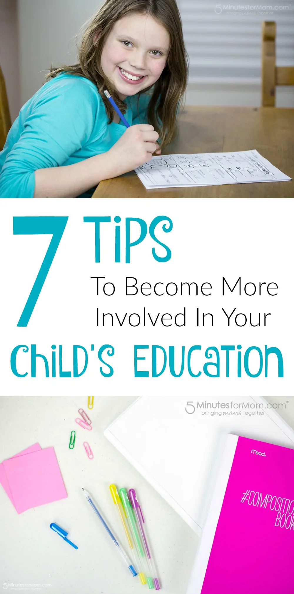 7 Tips to Become More Involved in Your Child’s Education