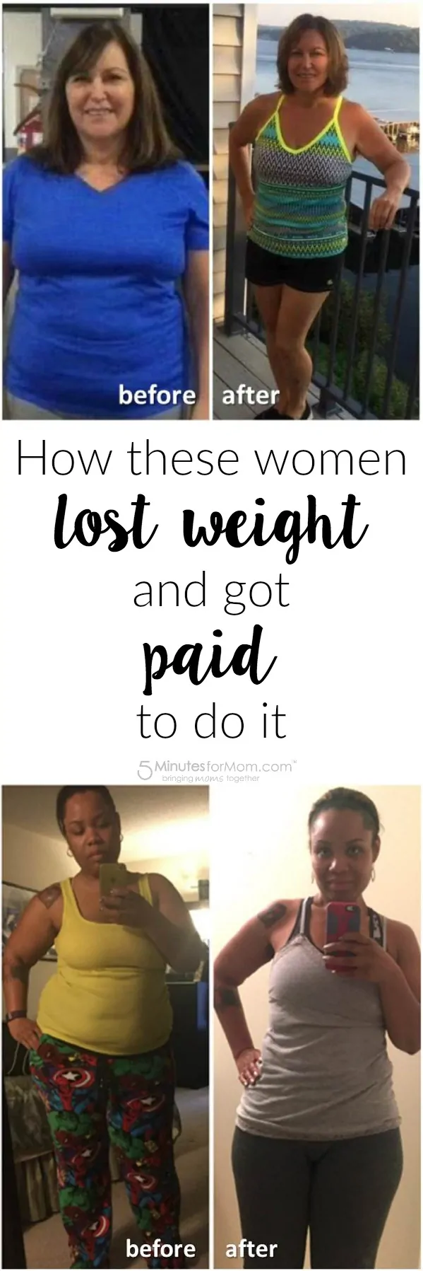 How these women lost weight and got paid to do it