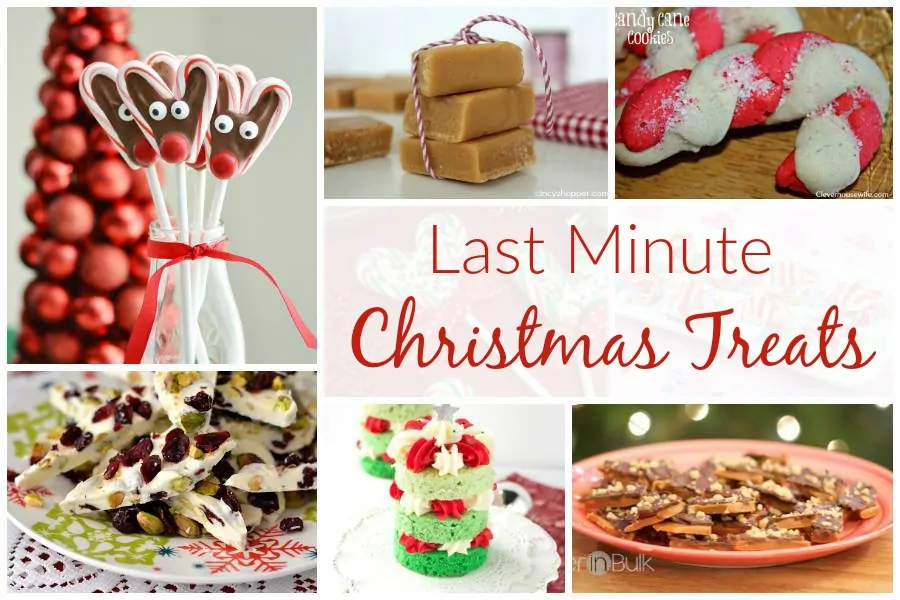 Last Minute Christmas Treats