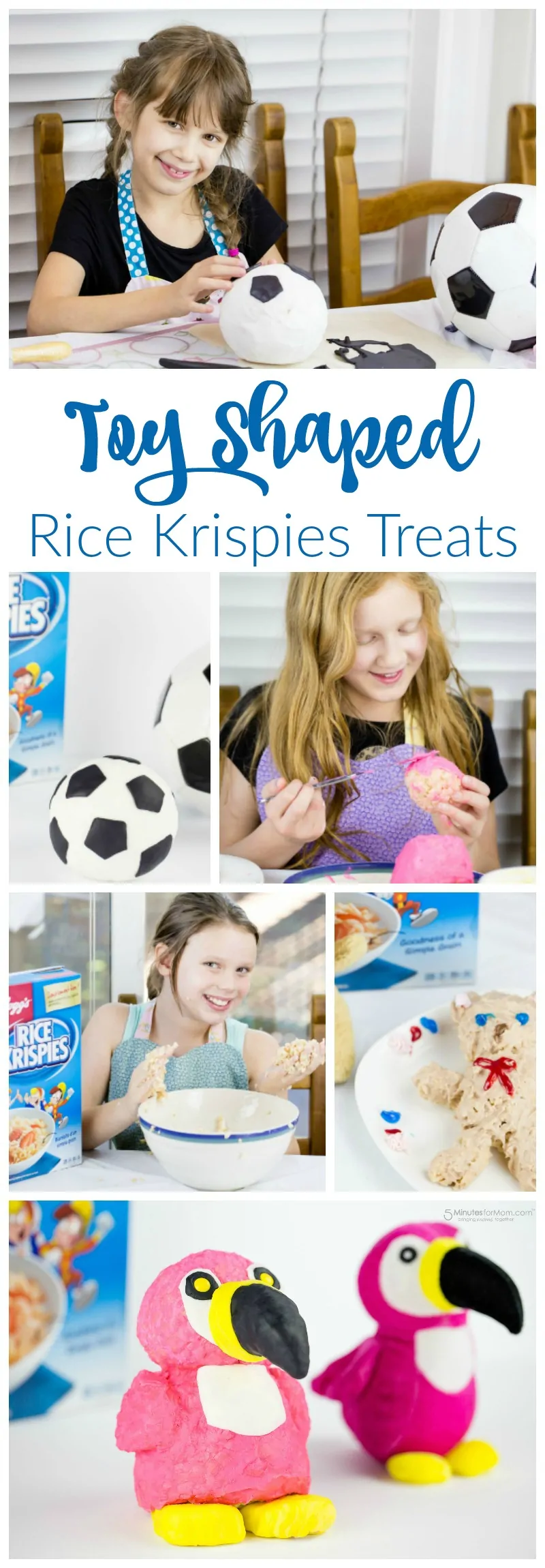 Toy Shaped Rice Krispies Treats