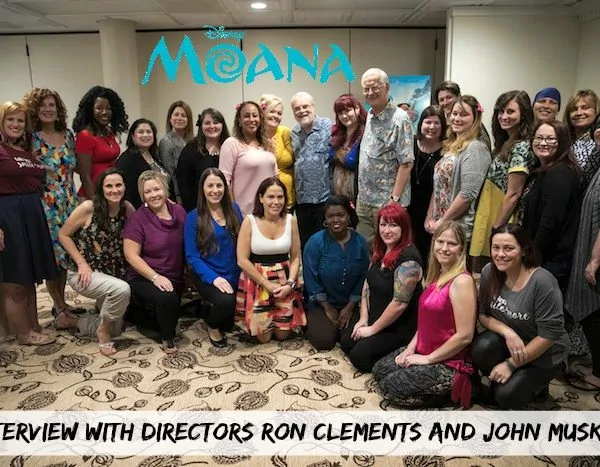 Interview with Golden Globe Nominees John Musker and Ron Clements – #MoanaEvent