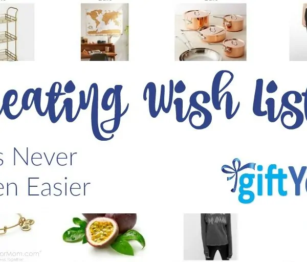 Creating Wish Lists Has Never Been Easier