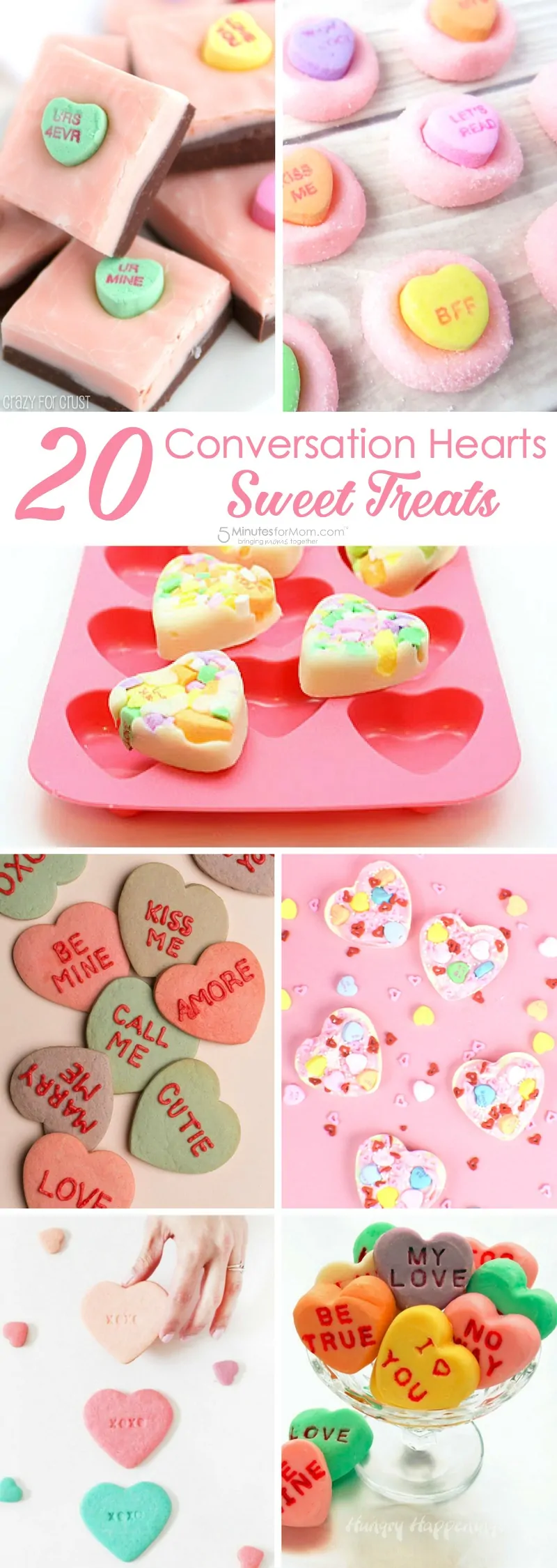 20 Conversation Hearts Sweet Treats