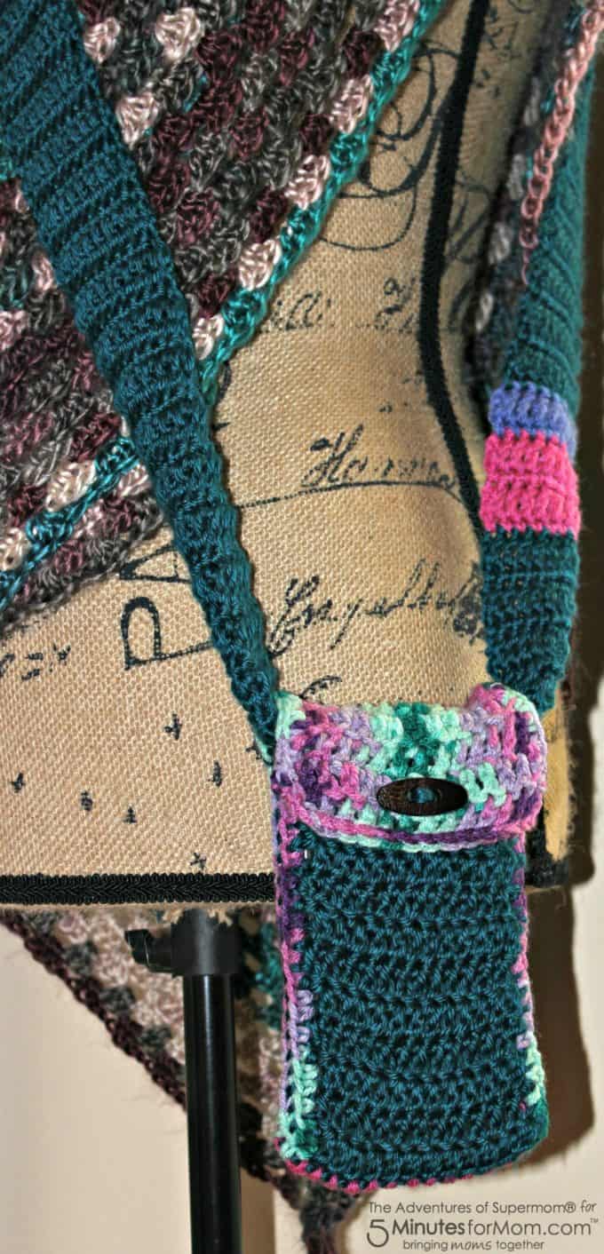 How to Make a Crochet Cell Phone Bag