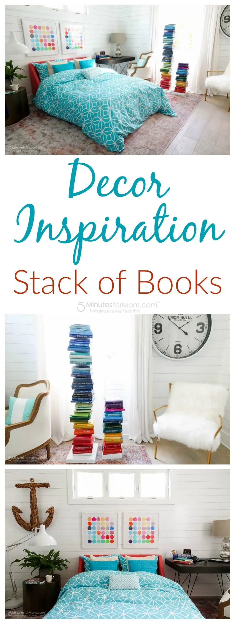 Decor Inspiration - Stack of Books