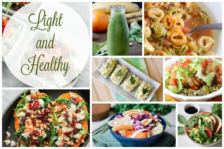 Light and healthy recipes