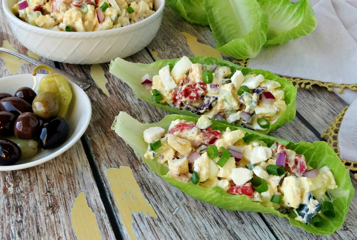 Mediterranean Egg Salad