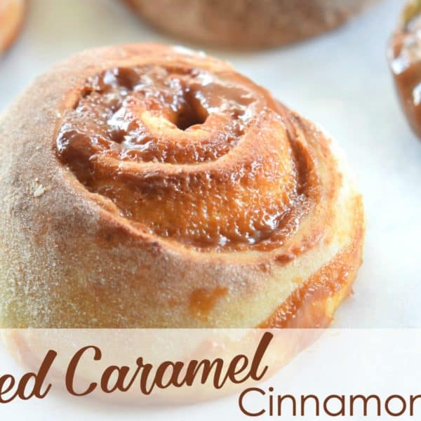 Salted Caramel Cinnamon Rolls Recipe