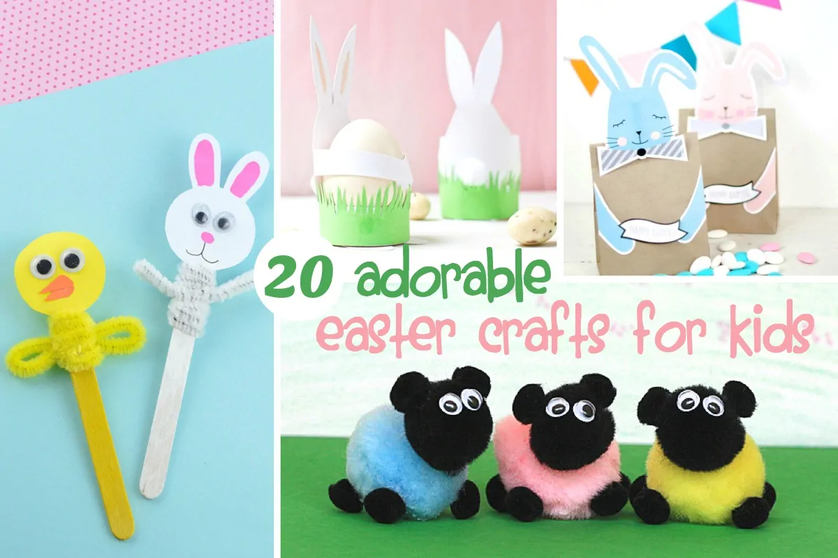 20 Easy Easter Crafts For Kids