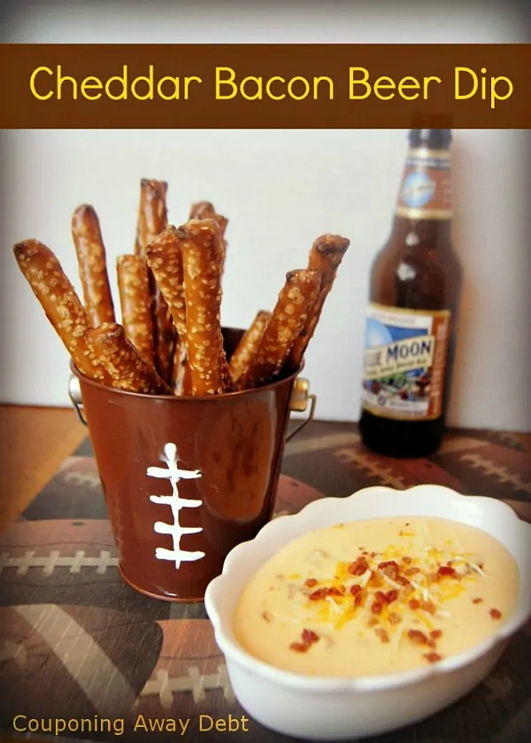 Cheddar Bacon Beer Dip from More than a Mom of Three