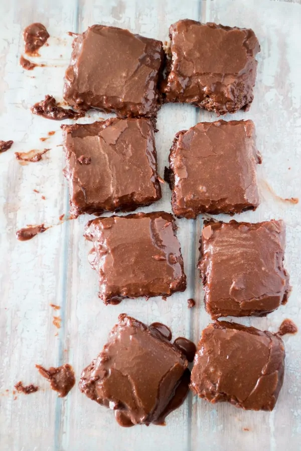 Fudgy Red Bean Brownies from Brooklyn Farm Girl