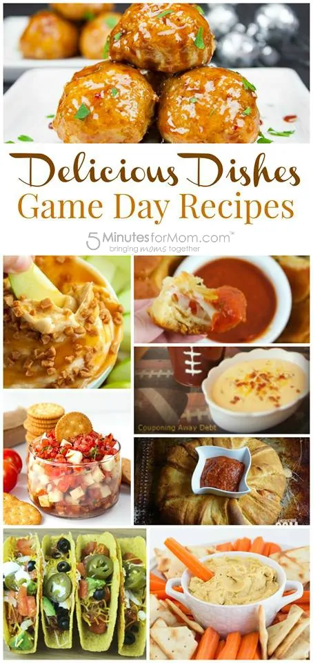 Game Day Recipes - Super Bowl Recipes