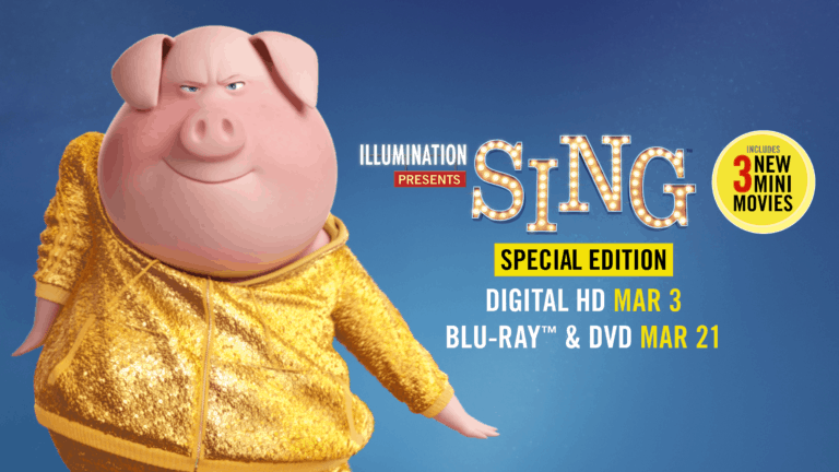 SING Special Edition DVD: Are you ready to sing? #SingMovie