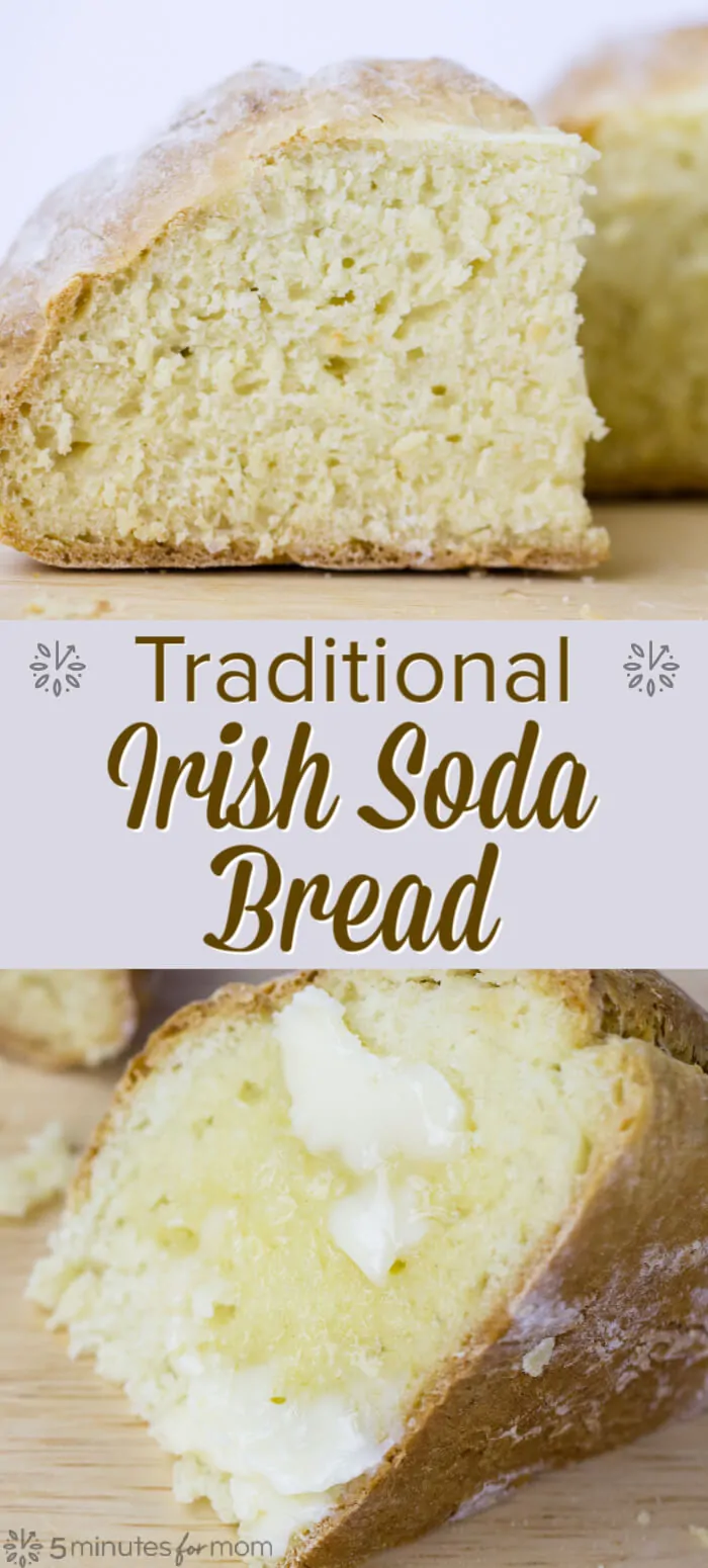 Irish Soda Bread - Traditional Irish Soda Bread Recipe and History #sodabread