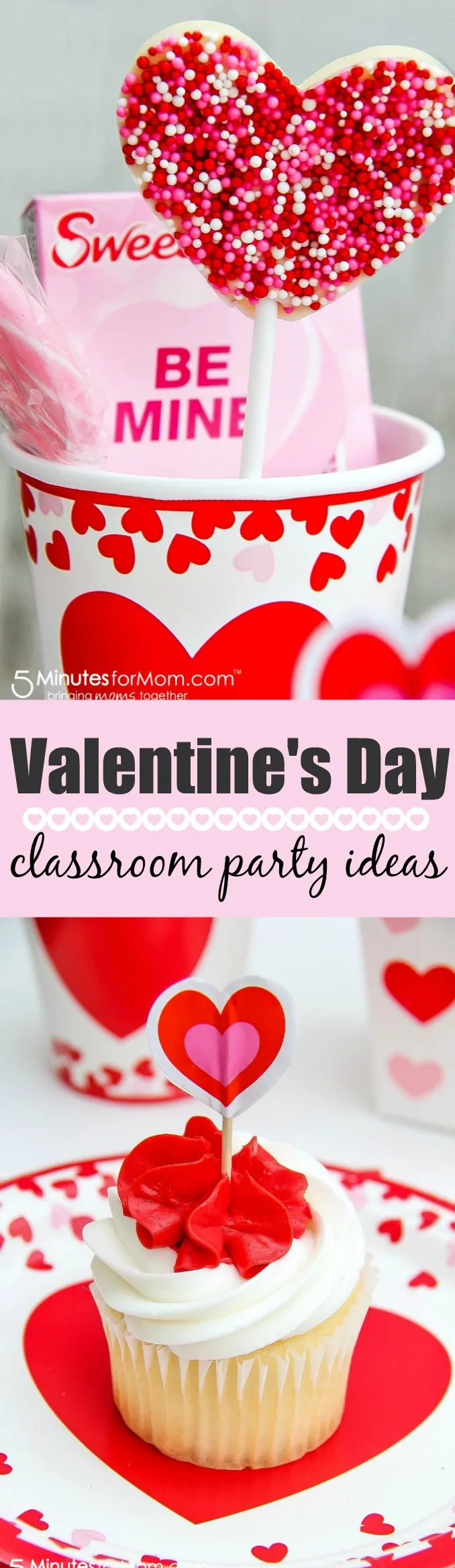 Valentine's Day ideas for classroom parties