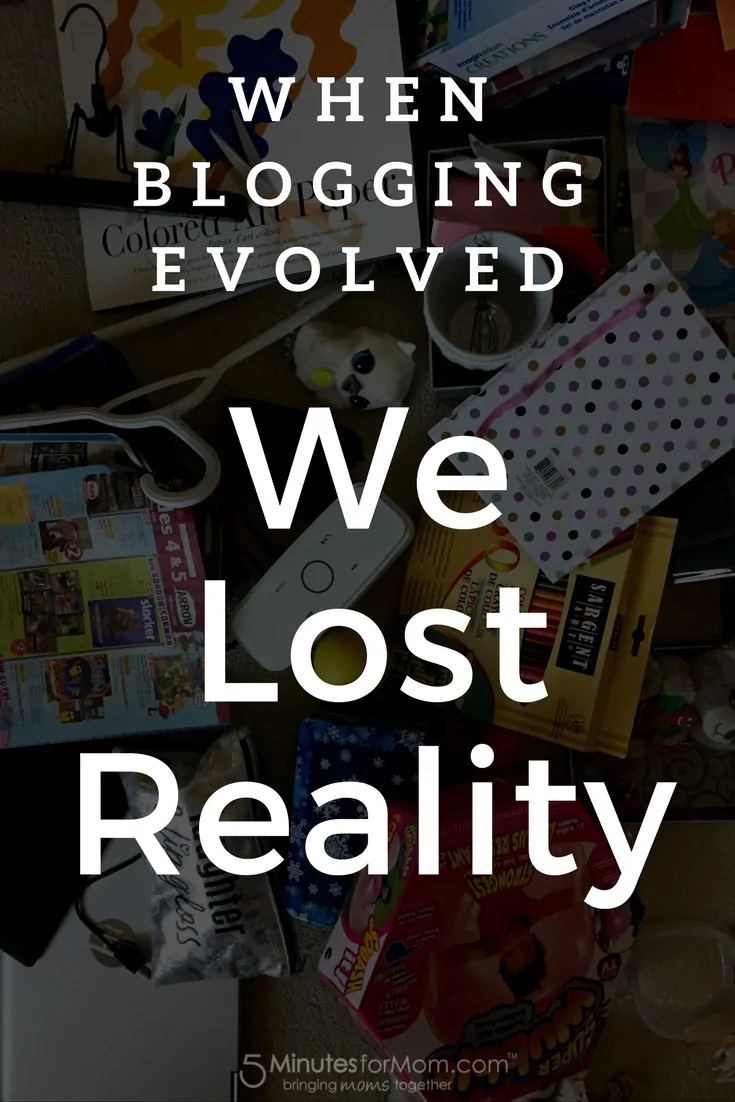 When blogging evolved we lost reality - The truth about my life