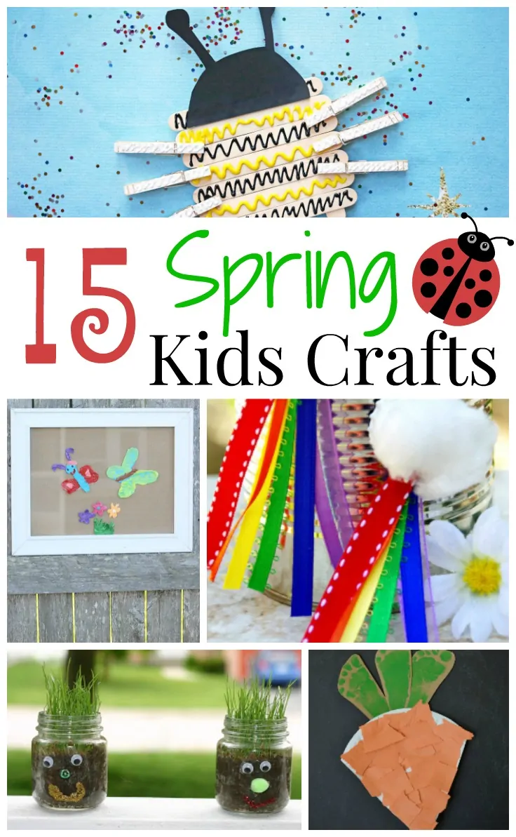 15 Fun Spring Kids Crafts