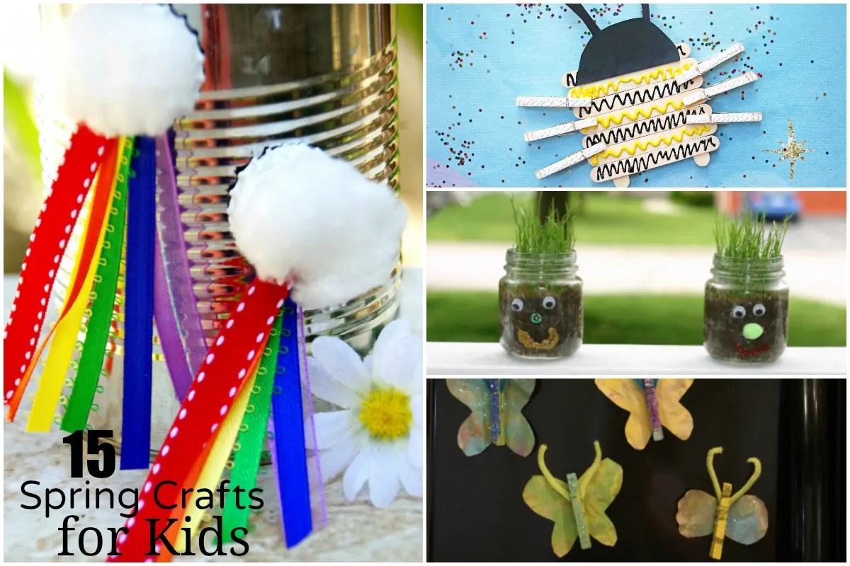 15 Fun Spring Kids Crafts