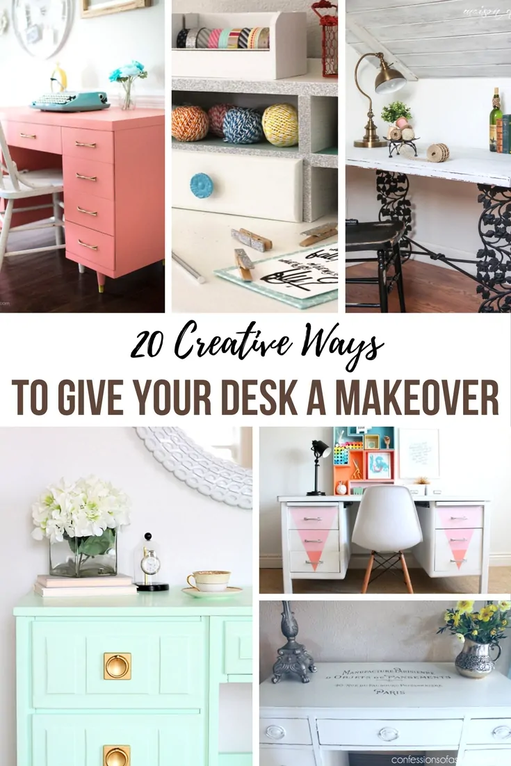 20 Creative Ways To Give Your Desk A Makeover