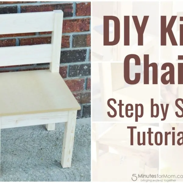 DIY Kids Chair – How To Make A Chair