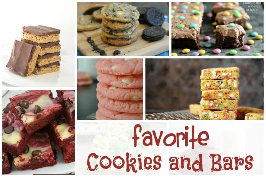 Favorite Cookies and Bars - Plus our Delicious Dishes Recipe Party