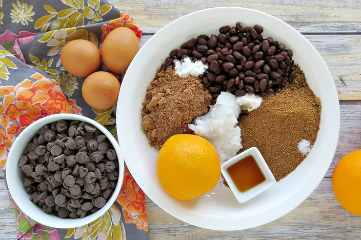 Gluten Free Dark Chocolate Orange Brownie Bites