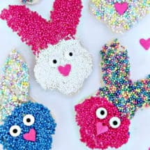 How to make spring bunny treats - Easter Fairy Bread