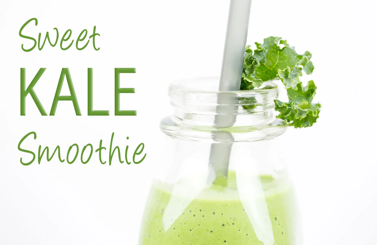 sweet kale smoothie